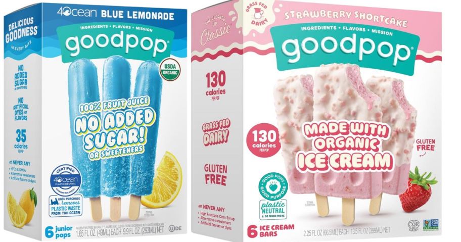 2 boxes of goodpop treats