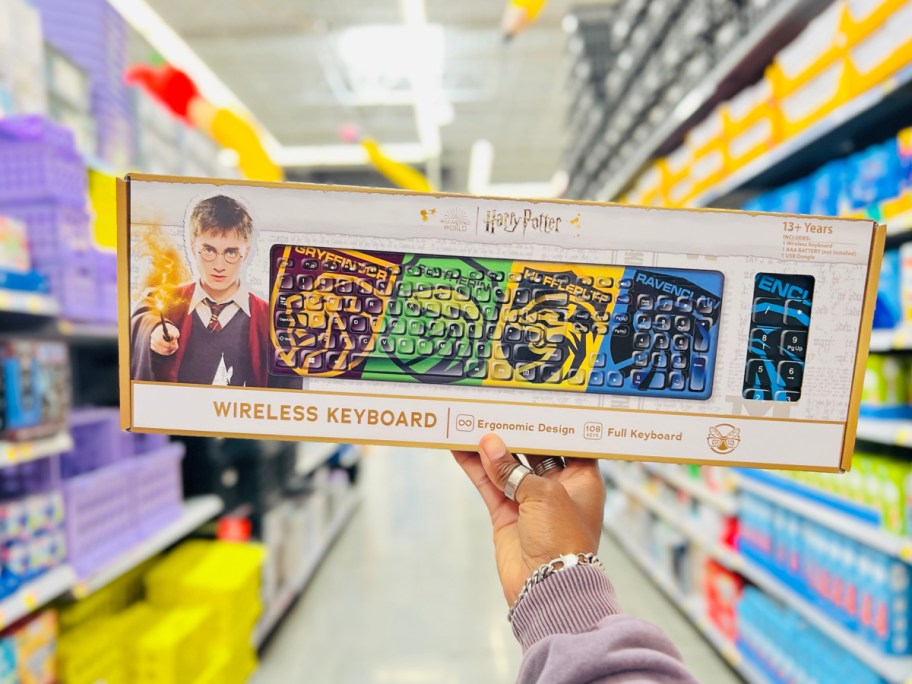 hand holding harry potter Wireless Keyboard