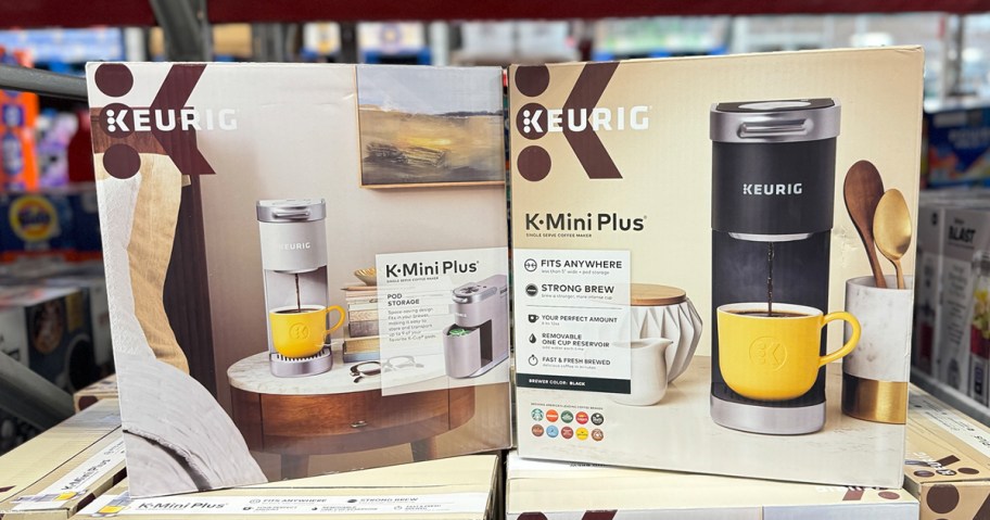 keurig mini coffee maker boxes