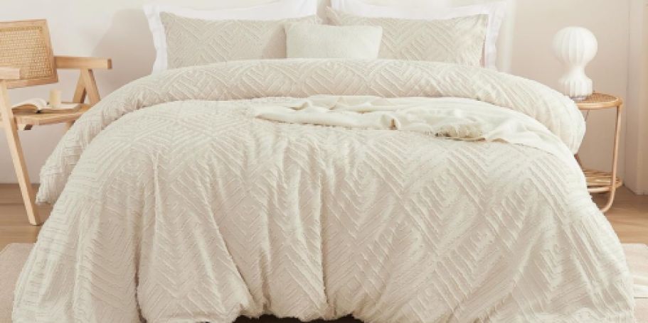 King Size 3-Piece Comforter Set Only $29.99 Shipped on Amazon (Reg. $50)