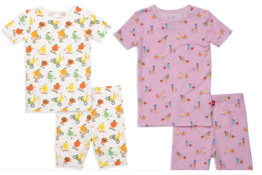 fruit and turnip magnetic pajamas