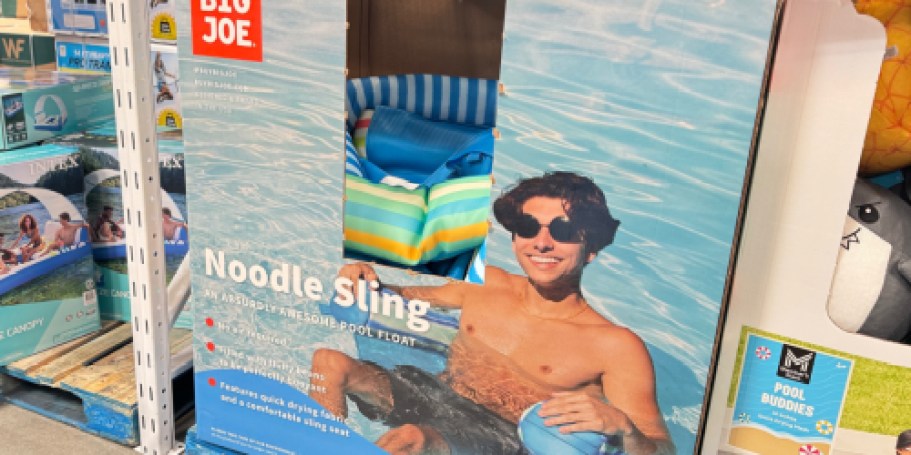 Big Joe Noodle Sling Pool Float with Cup Holder Just $19.98 on SamsClub.com