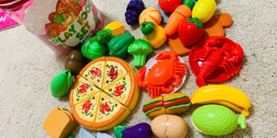 Pretend Play Food 67-Piece Toy Set Only $17.54 on Amazon.com (Reg. $33)