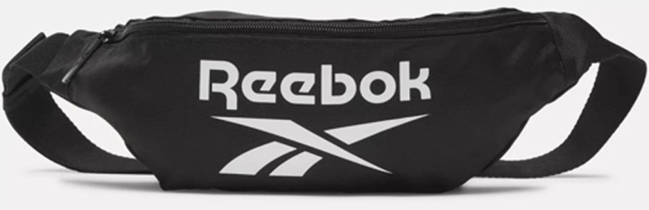 black and white reebok fanny pack