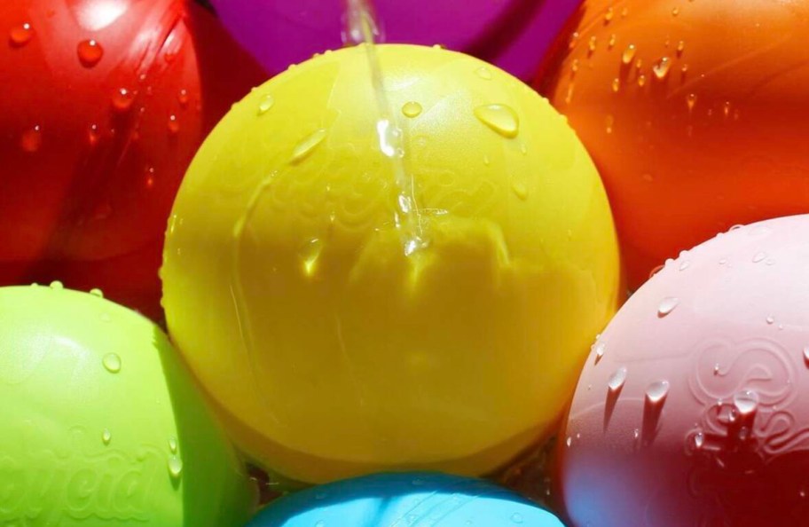 pile of water balloons