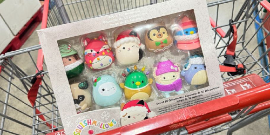 Deck Your Tree with Adorable Squishmallows Ornaments – Spotted at Costco!