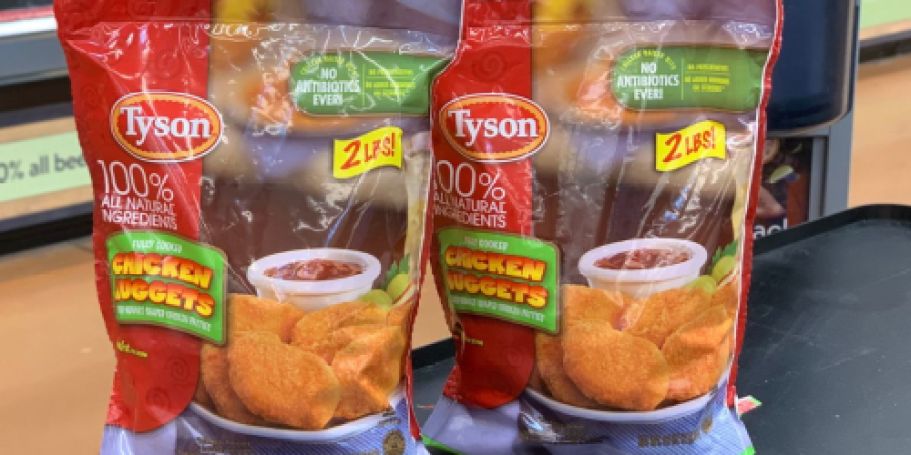 TWO Tyson Chicken Nuggets Bags ONLY $4 After Cash Back at Target (Regularly $14)