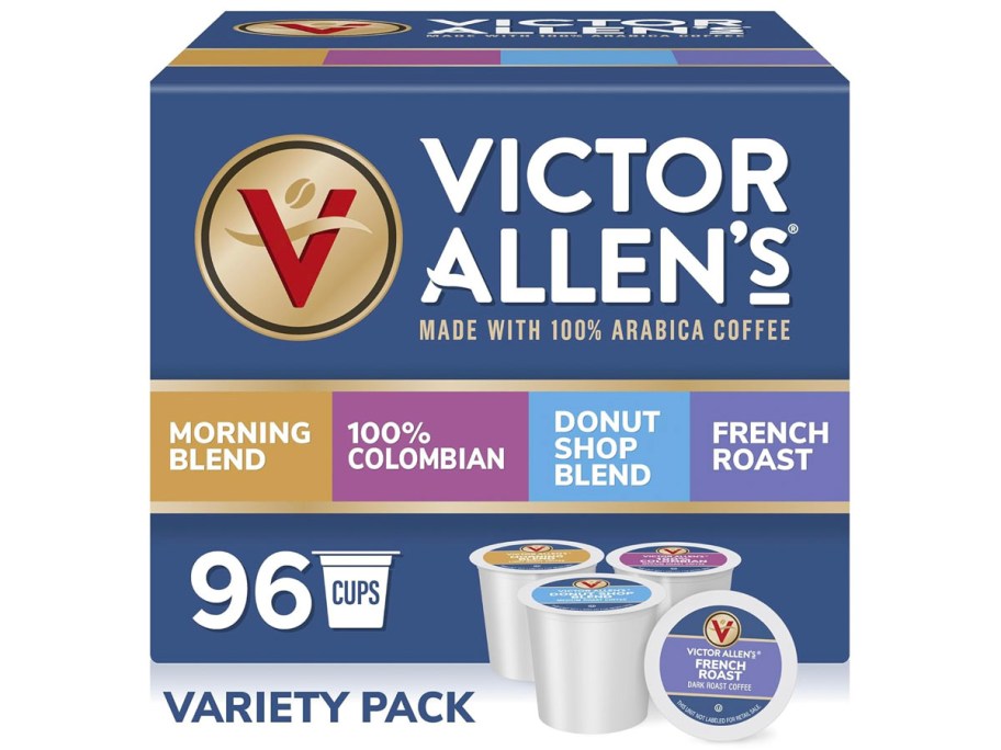 victor allens 96 count variety kcup pack
