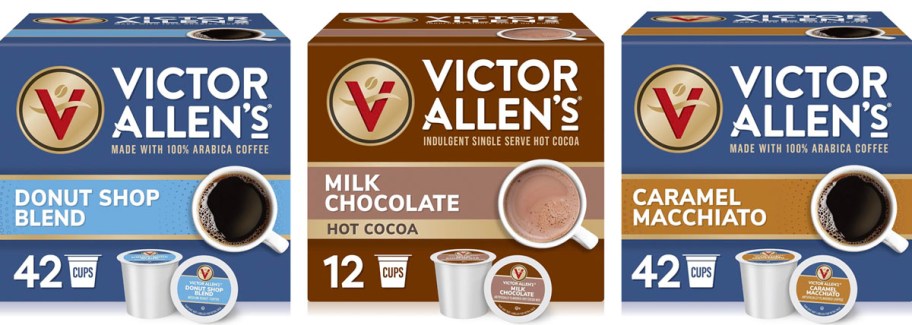 victor allens three packs of kcup boxes 