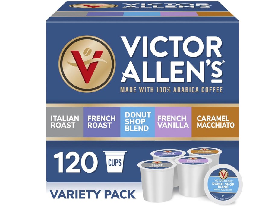 victor allens 120 count kcup boxes 
