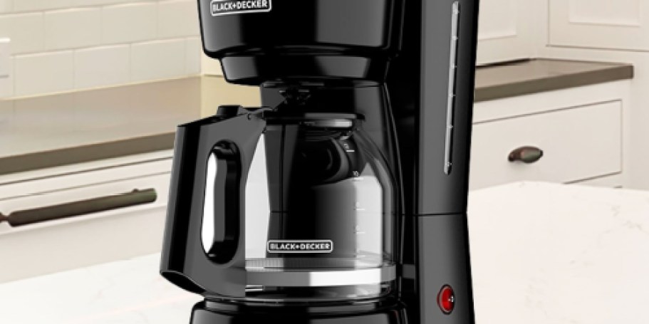 Black+Decker 12-Cup Coffee Maker Just $9.99 on Amazon (Regularly $25)