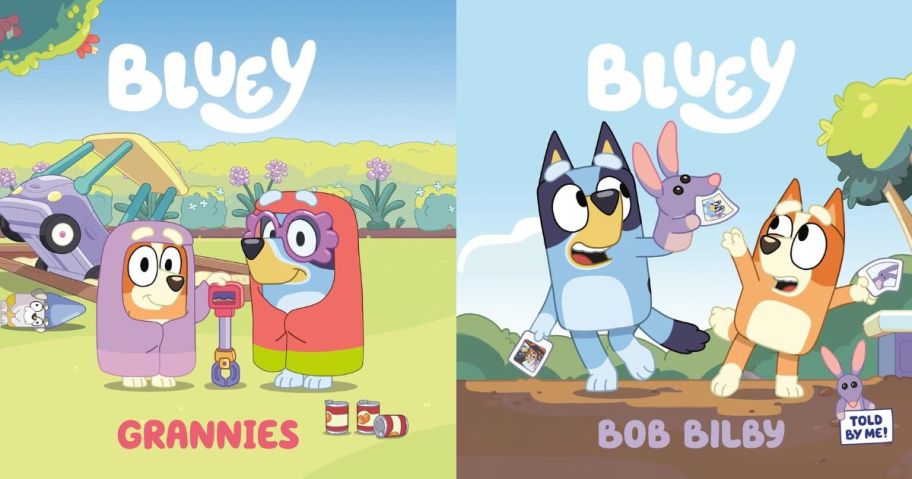 Bluey Books Grannies & Bob Bilby