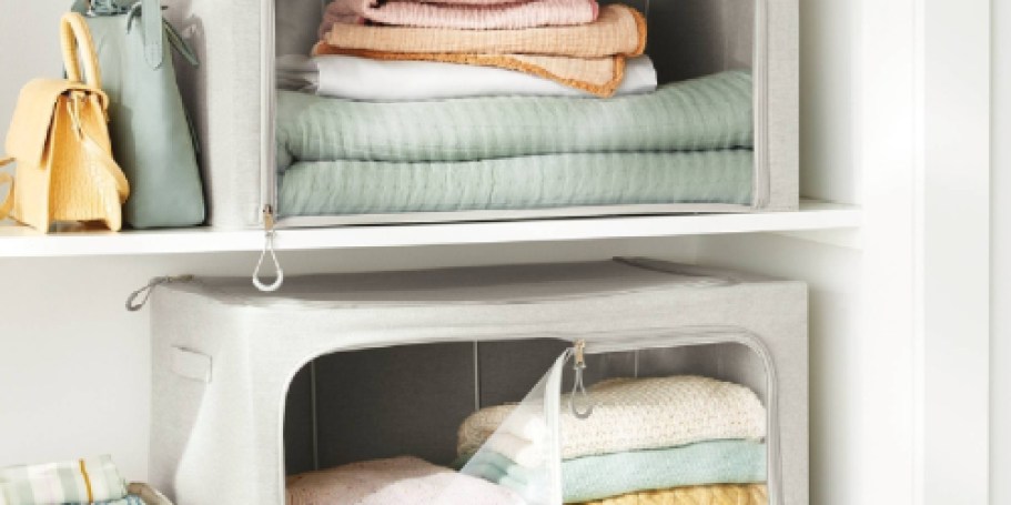 Target Brightroom Storage Sale | Hanging Closet Organizer Just $5.60 + More!