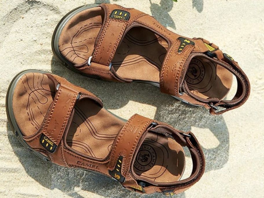 A pair of Camel Crown Men's Hiking Sandals 