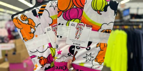 Walmart Women’s Halloween Pajamas from $9.98 | Hocus Pocus, Care Bears, Stitch, & More!