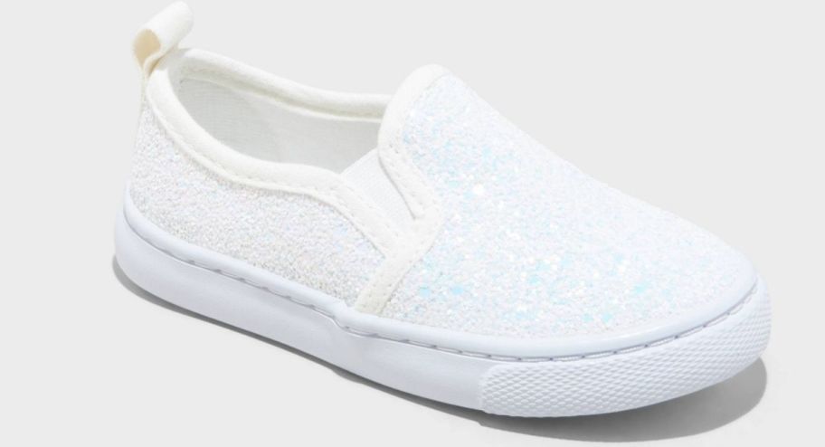 Cat & Jack Toddler Madigan Slip-On Glitter Sneakers