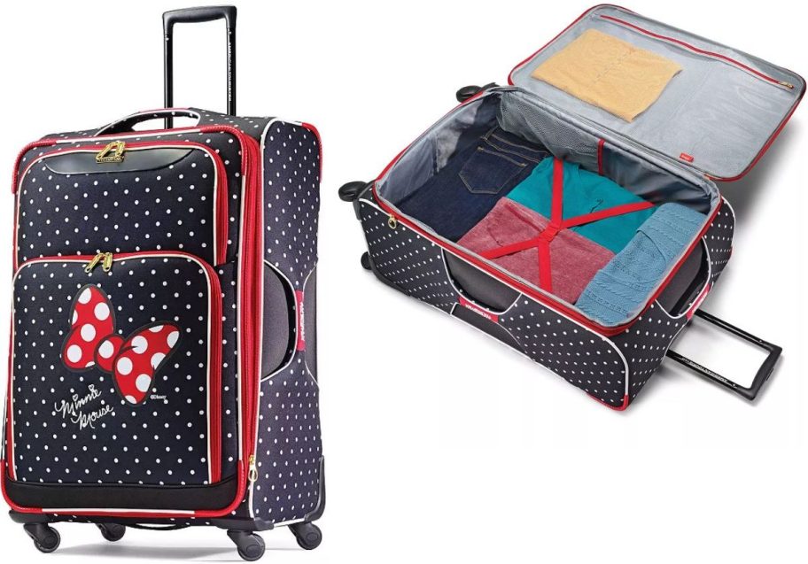 Stock image of Disney Minnie Mouse Luggage