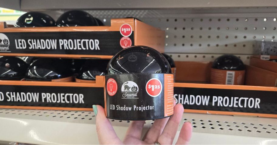 Dollar Tree LED Shadow Projector in-store