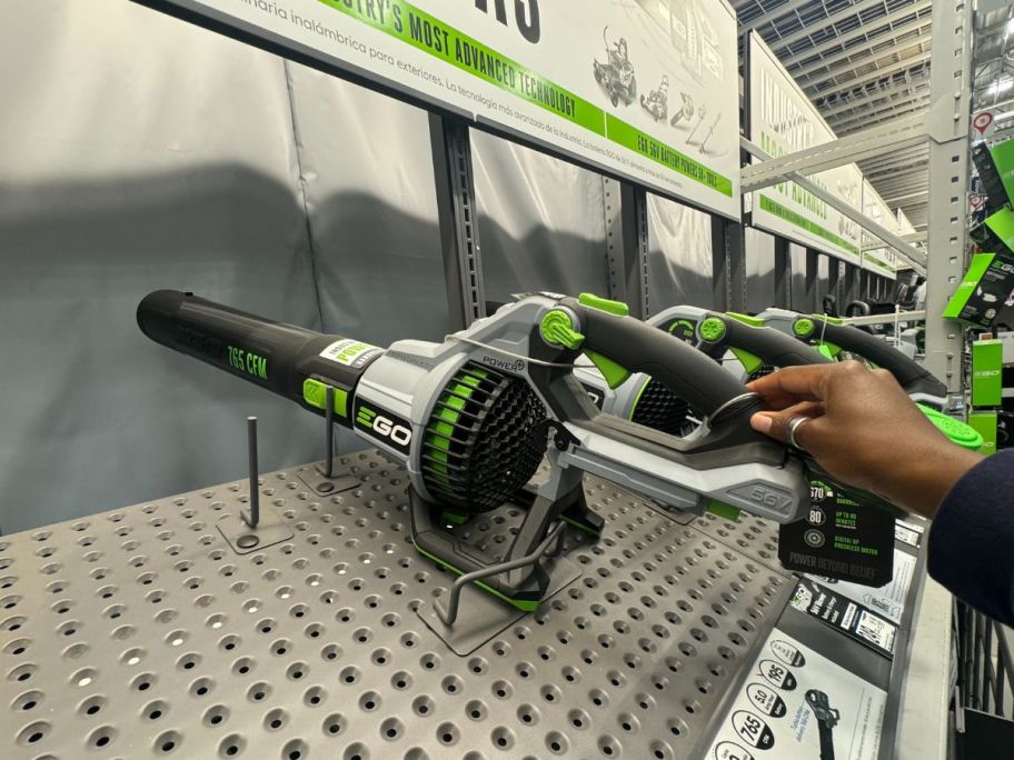 EGO POWER+ 56-Volt Handheld Cordless Electric Leaf Blower at Lowe's
