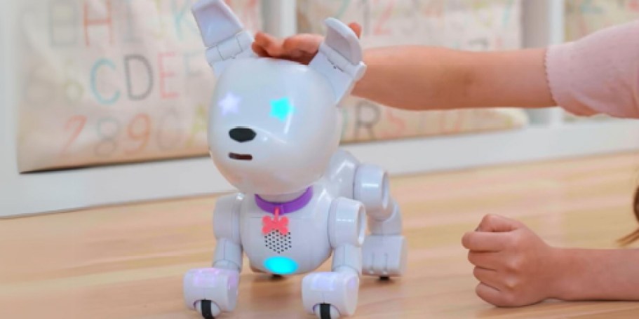 Dog-E Interactive Robot Dog JUST $24.99 on Amazon (Reg. $80) | Has 200+ Sounds & Reactions