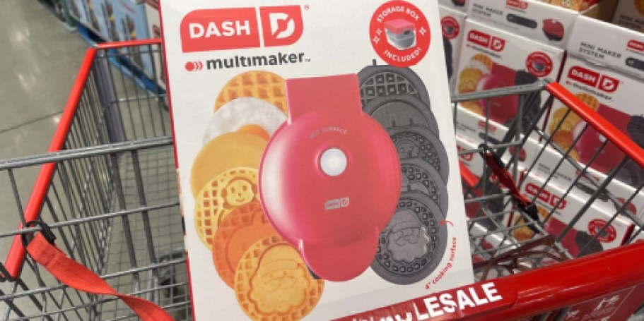 Dash MultiMaker Holiday Set Only $19.99 Shipped on Costco.com | Has 7 Interchangeable Plates!