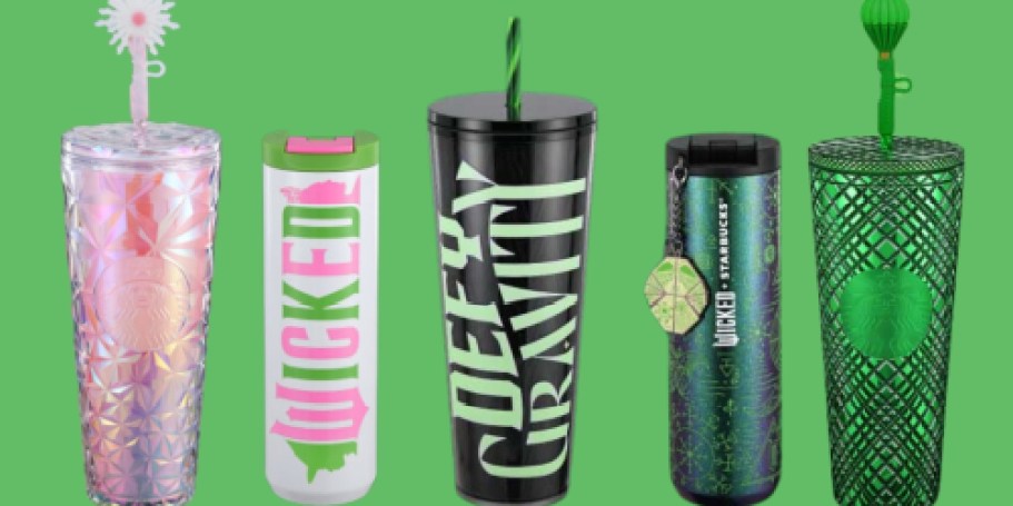 NEW Starbucks Wicked Reusable Cups, Tumblers, & More Coming 11/7!