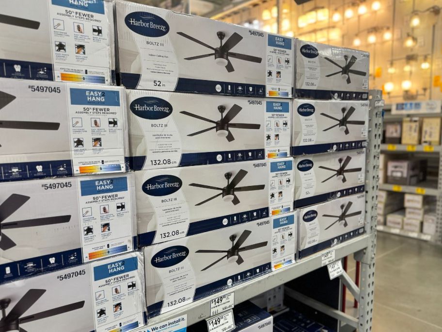 Habor Breeze Boltz III Ceiling Fan at Lowe's