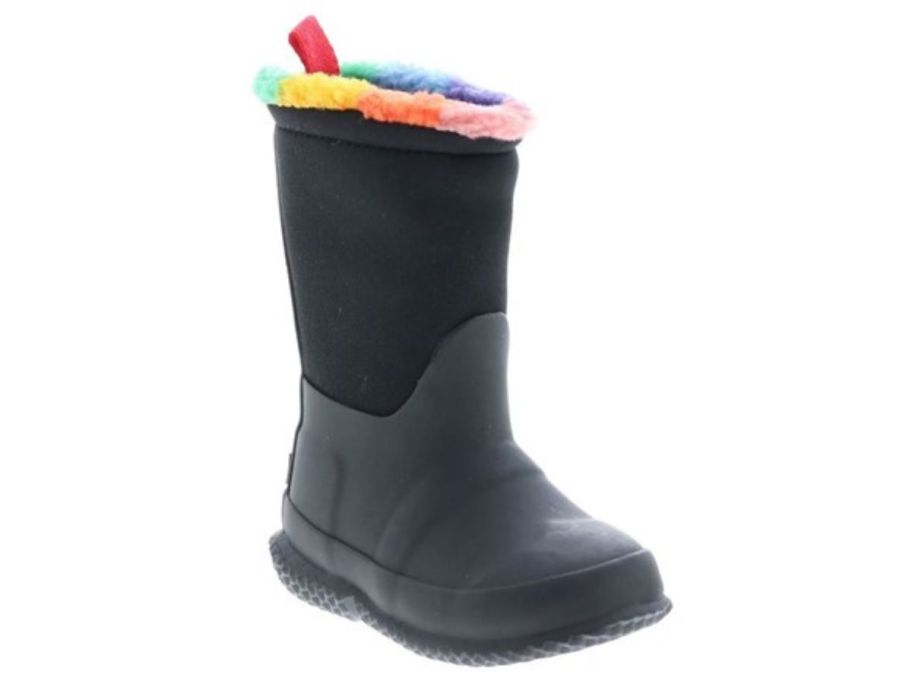 Hunter Kid's In/Out Insulated Rainbow Boots stock image