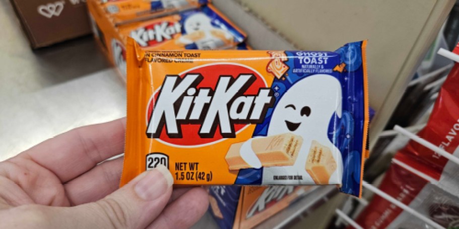 NEW 2024 Hershey’s Halloween Candy: Reese’s Werewolf Tracks, Kit Kat Ghost Toast & More