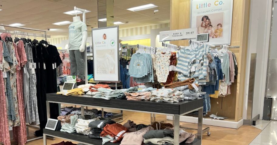 Kohl's section of Little Co Clothing