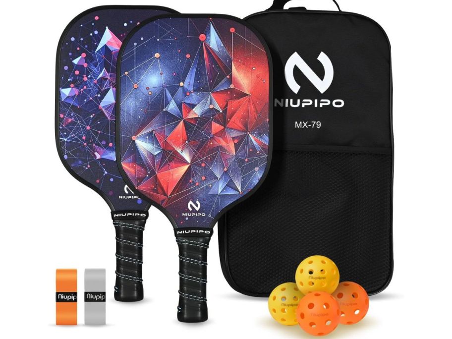 Niupipo Pickleball 2 Paddle Set