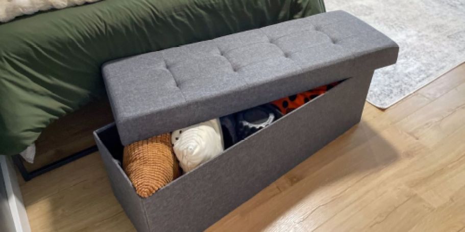 Storage Ottoman Bench from $29.99 Shipped (Reg. $73)