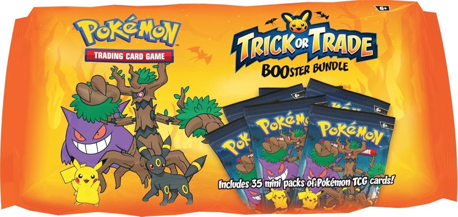 package of Halloween-themed Pokemon cards