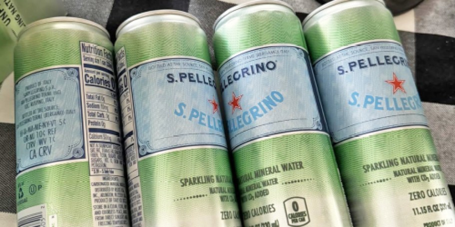 S.Pellegrino Sparkling Mineral Water 24-Pack Just $10.59 Shipped on Amazon (Reg. $20)