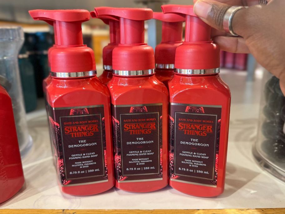 The Demogorgon Foaming Hand Soap in store