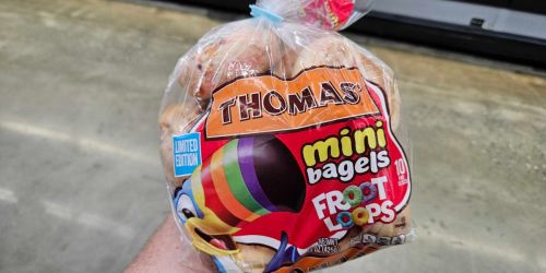 Thomas’ Froot Loops Mini Bagels Just $4.48 at Walmart