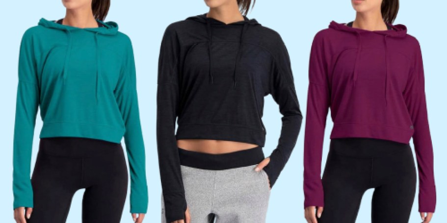 TWO Three Sixty Six Women’s Hoodie Crop Tops Just $36 Shipped (Reg. $100)