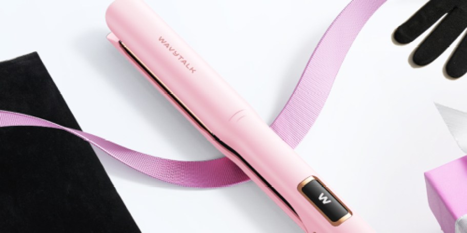 Flat Iron Just $21.69 on Amazon (Regularly $60) | Straightens & Curls Hair