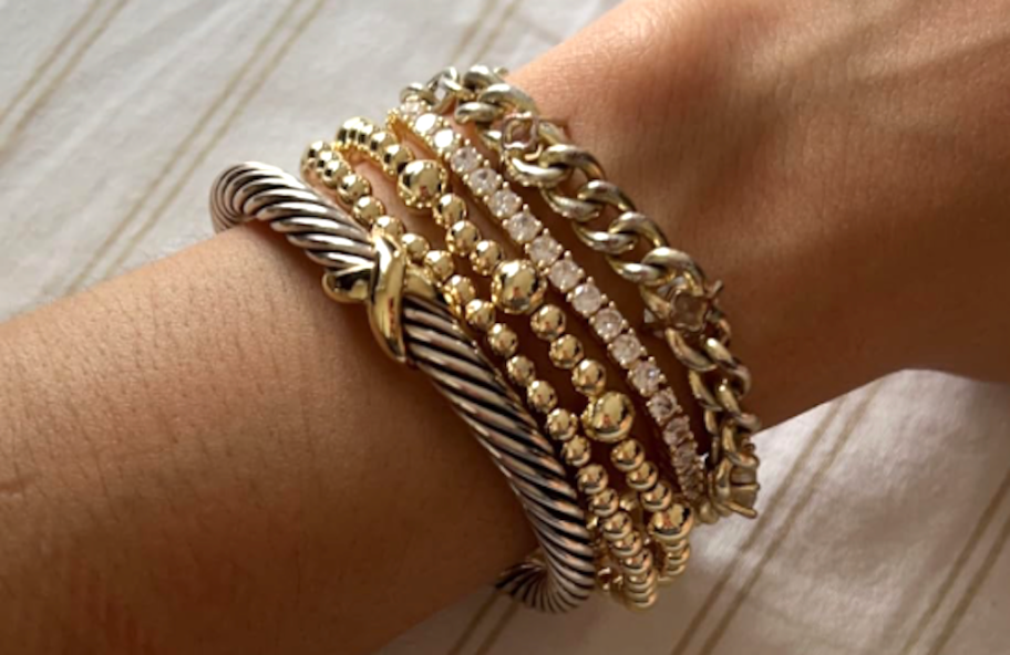 bracelet stacking 