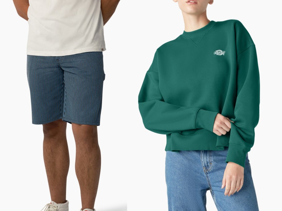 dicks shorts and sweatshirts