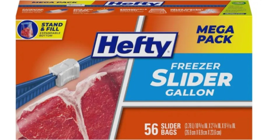 box of freezer bags