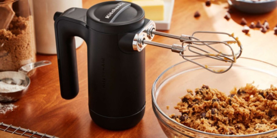 KitchenAid Cordless Hand Mixer Bundle from $49.68 Shipped (Reg. $99)