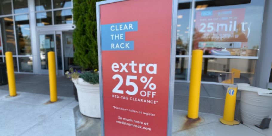 EXTRA 25% Off the Nordstrom Clear the Rack Clearance Sale (In-Store & Online)