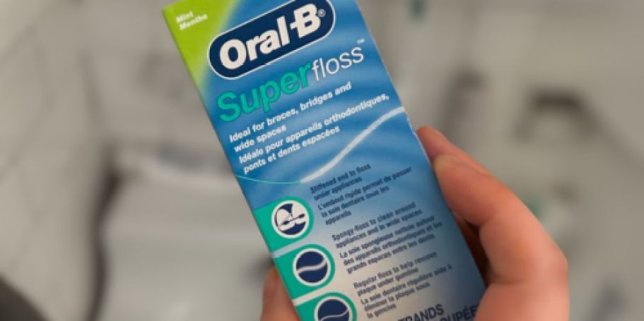 Oral-B Super Floss 50-Count Only $2 Shipped on Amazon (Reg. $4)