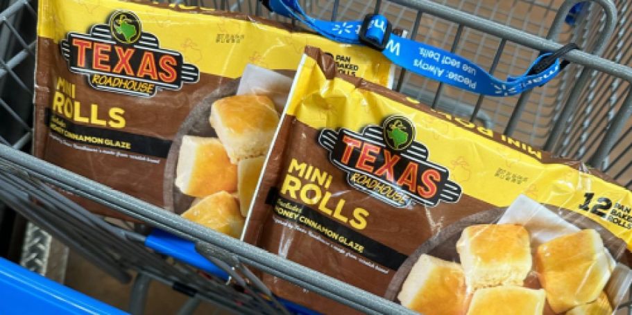 Texas Roadhouse Mini Rolls 12-Count Only $5 (Now Available at Walmart Stores Nationwide!)