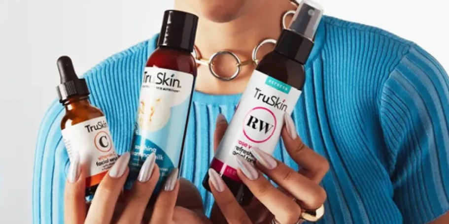TruSkin 3-Piece Skincare Gift Set $13.99 Shipped on Amazon (Reg. $46) | Cleanser, Toner, & Serum