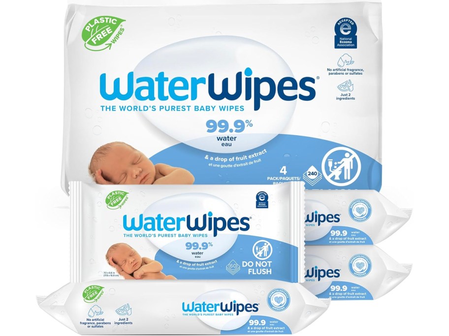 waterwipes 4pack with box