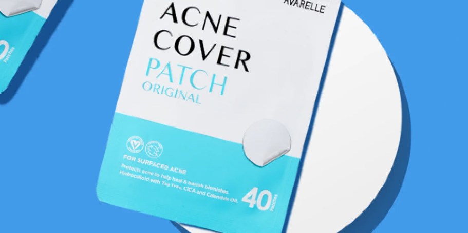 Avarelle Acne Patches 40-Count Only $5.94 Shipped on Amazon (Over 46,000 5-Star Ratings)