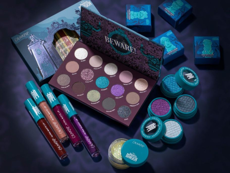 Colourpop's Haunted Mansion Collection