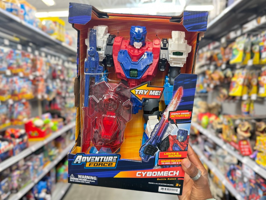 Cybomech Adventure Force Battle Robot